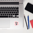 Marcus, Floral — Sticker