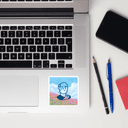 Seneca Vibing sticker